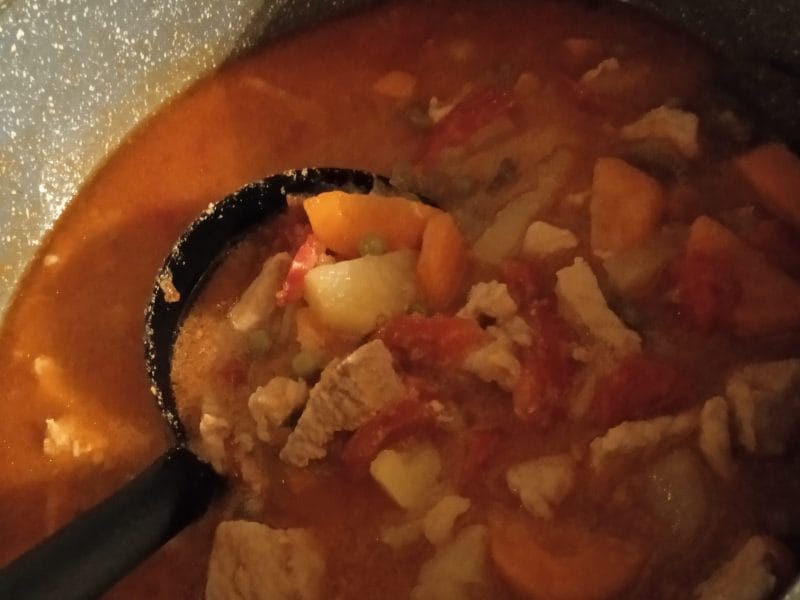 Cliquez pour zoomer ! Ragoût de porc aux légumes Thermomix par ninettenette