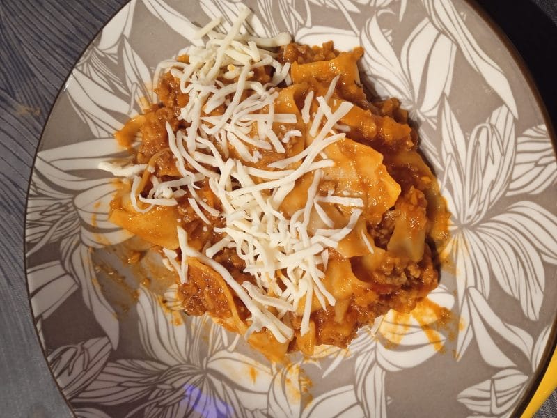 Cliquez pour zoomer ! One pot lasagnes Thermomix par ninettenette