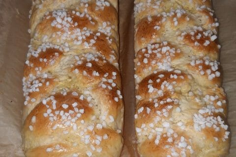 Cliquez pour zoomer ! Brioche tressée à la mie filante Thermomix par virginie62223