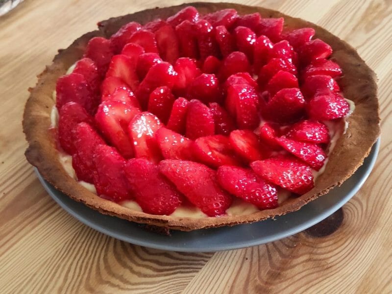 Cliquez pour zoomer ! Tarte aux fraises Thermomix par pau_86