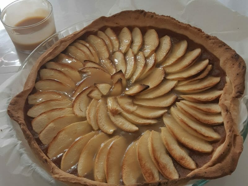 Cliquez pour zoomer ! Tarte pom’pote et caramel beurre salé Thermomix par joyciie