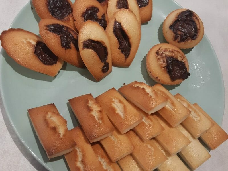 Cliquez pour zoomer ! Financiers au Nutella Thermomix par joyciie