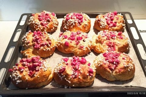 Cliquez pour zoomer ! Brioche aux pralines roses Thermomix par beapas
