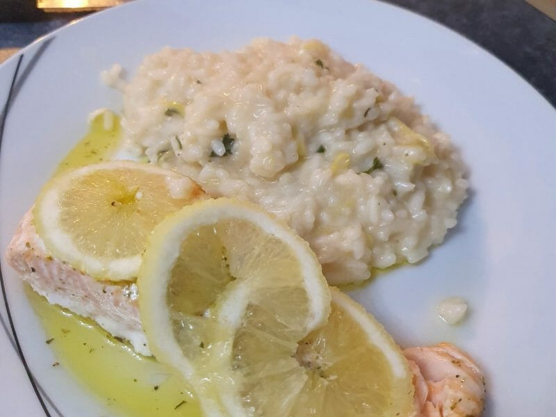 Cliquez pour zoomer ! Risotto au citron Thermomix par alexandraleblond