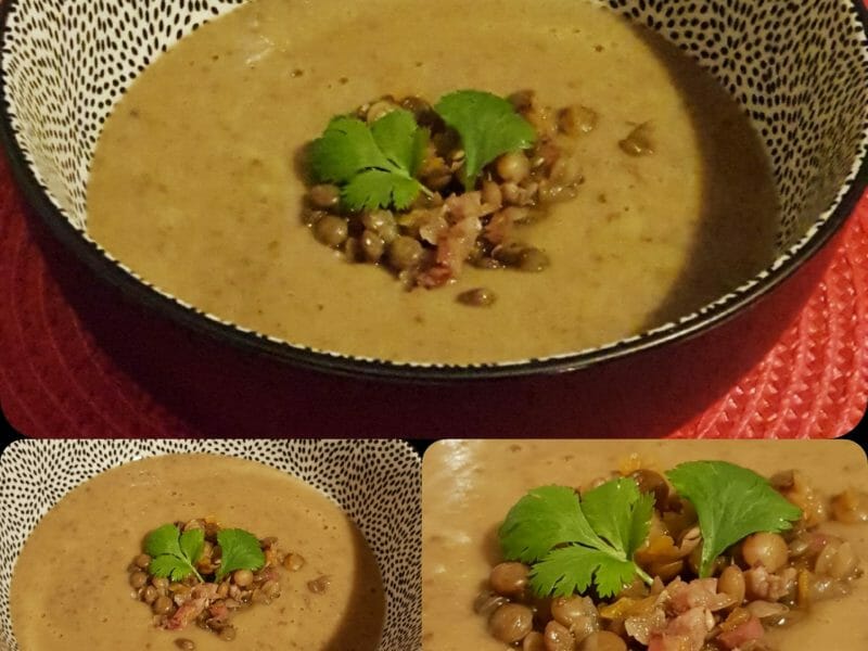 Cliquez pour zoomer ! Velouté de lentilles vertes Thermomix par maya91230