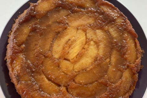 Cliquez pour zoomer ! Gâteau renversé aux pommes caramélisées Thermomix par Latitebaleine83