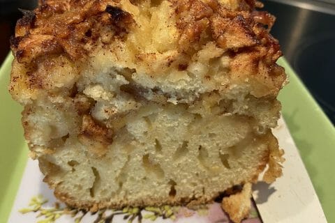 Cliquez pour zoomer ! Cake aux pommes à l’ancienne Thermomix par Latitebaleine83