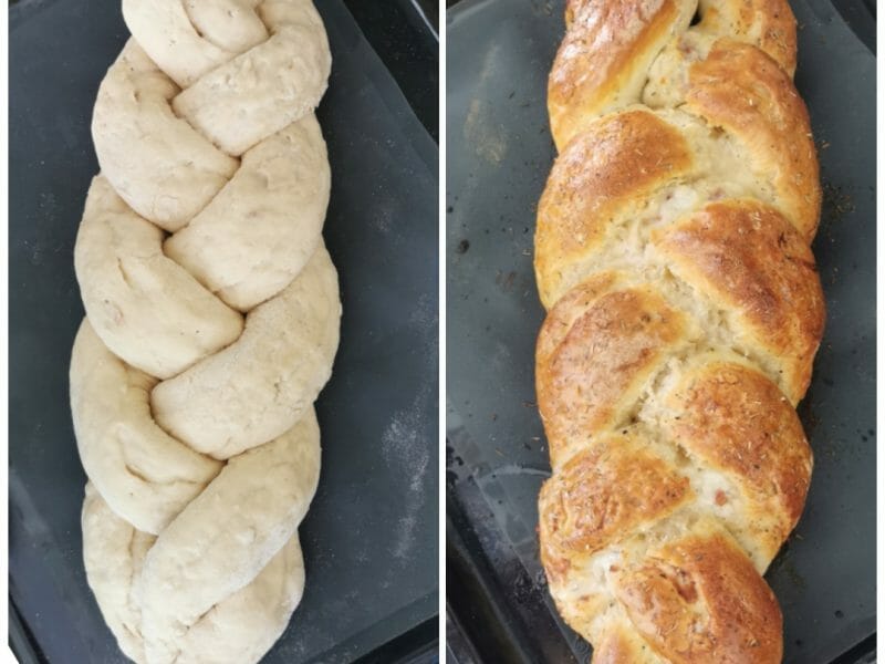 Cliquez pour zoomer ! Brioche salée jambon fromage Thermomix par darkaudrey