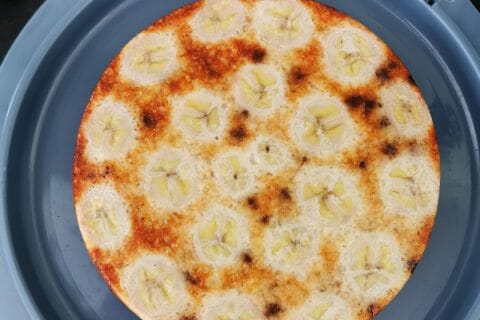 Cliquez pour zoomer ! Gâteau de flocons d’avoine à la banane Thermomix par darkaudrey
