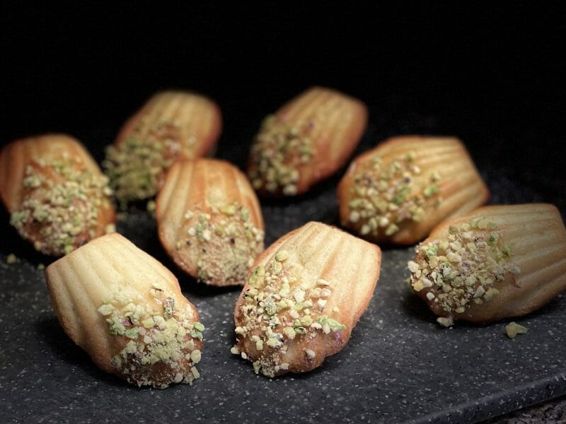 Cliquez pour zoomer ! Madeleines au safran, orange et miel Thermomix par farabianca