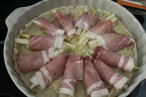 Cliquez pour zoomer ! Tarte asperges et jambon Thermomix par marilou73