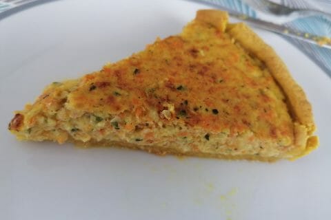 Cliquez pour zoomer ! Tarte courgettes et carottes Thermomix par Lolobibop