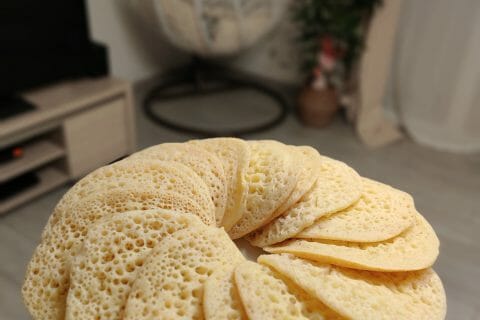 Cliquez pour zoomer ! Baghrir – Crêpes mille trous Thermomix par kamoula
