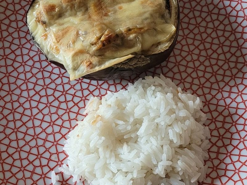 Cliquez pour zoomer ! Aubergines farcies au thon Thermomix par maude_25