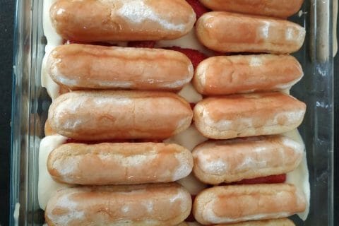 Cliquez pour zoomer ! Tiramisu aux framboises Thermomix par Lilinette