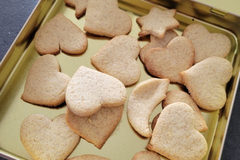 Cliquez pour zoomer ! Sablés au miel Thermomix par Lilinette