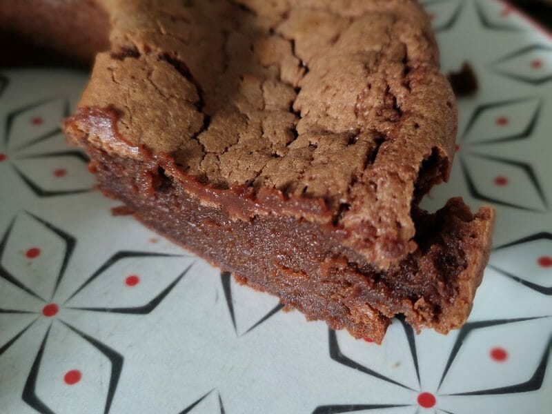 Cliquez pour zoomer ! Fondant à la crème de marron et au chocolat Thermomix par Lilinette