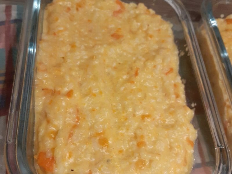 Cliquez pour zoomer ! Risotto butternut et chèvre frais Thermomix par Champgillonaise