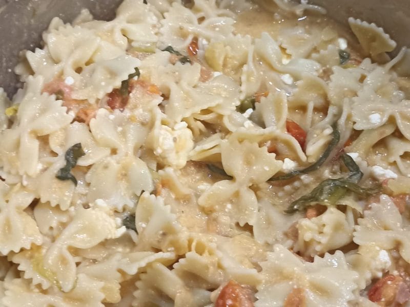 Cliquez pour zoomer ! Pâtes tomates cerises et ricotta Thermomix par Castor