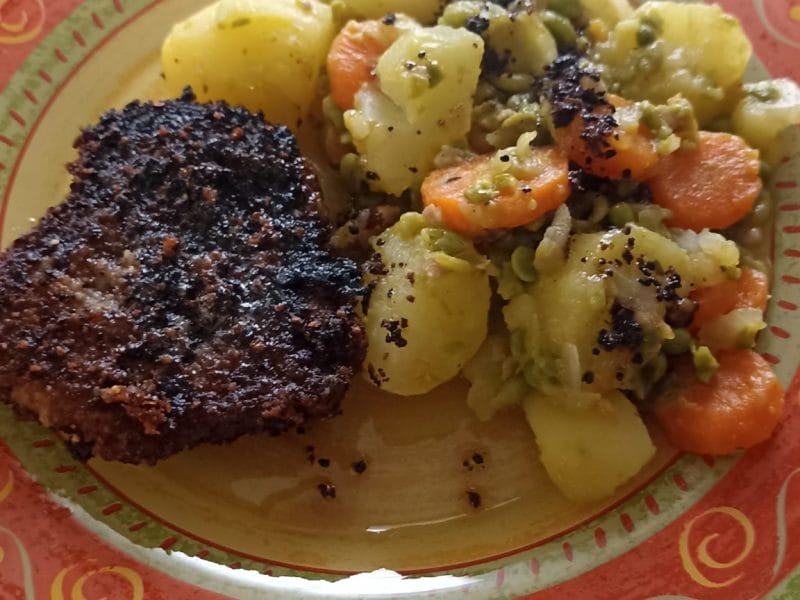 Jardinière de légumes aux lardons Thermomix par Castor