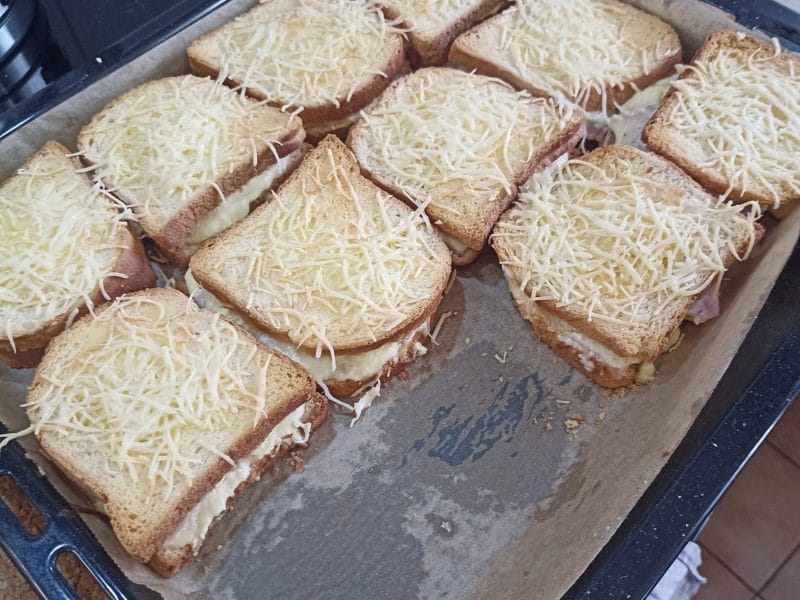 Cliquez pour zoomer ! Croque monsieur Cyril Lignac Thermomix par Castor