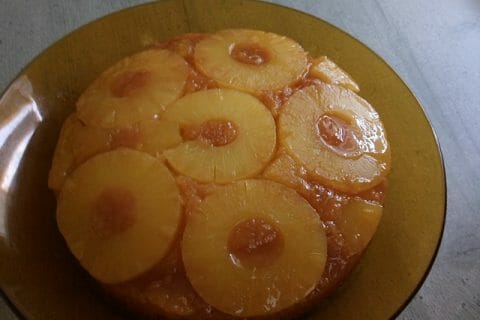 Cliquez pour zoomer ! Gâteau renversé à l’ananas Thermomix par Castor