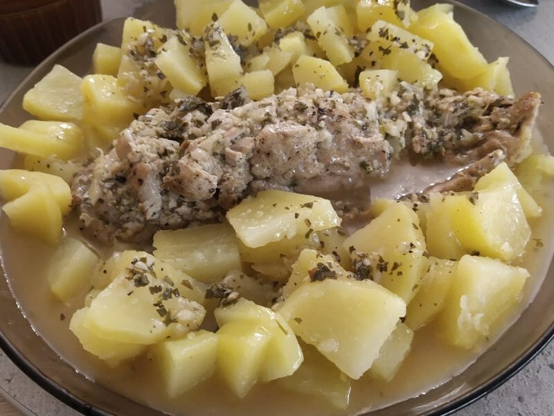 Cliquez pour zoomer ! Filet mignon de porc à l’ail Thermomix par Castor