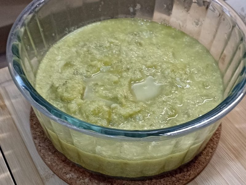 Cliquez pour zoomer ! Concombre cuit à l’ail et au curry Thermomix par Castor