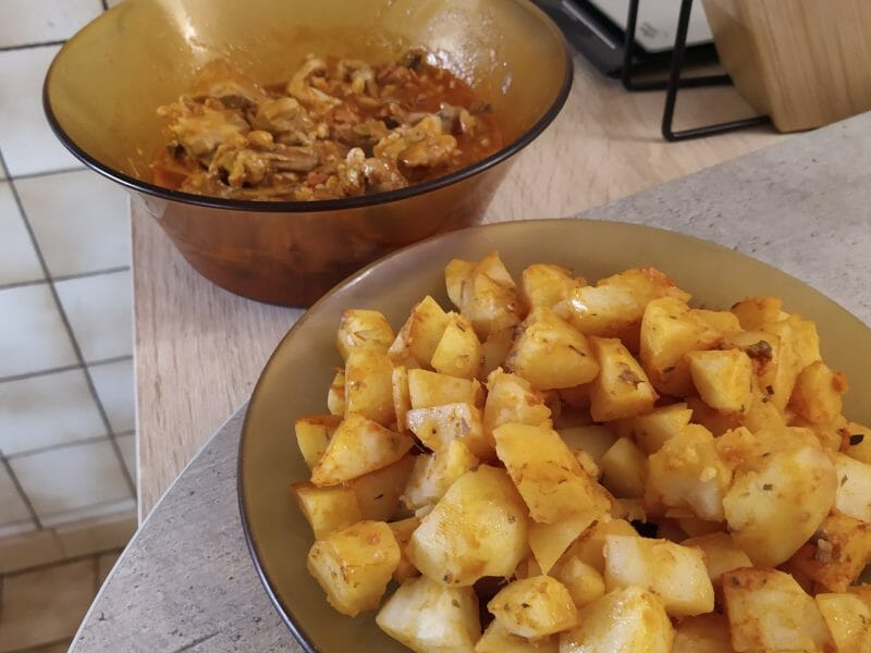 Cliquez pour zoomer ! Lapin sauce chasseur Thermomix par Castor