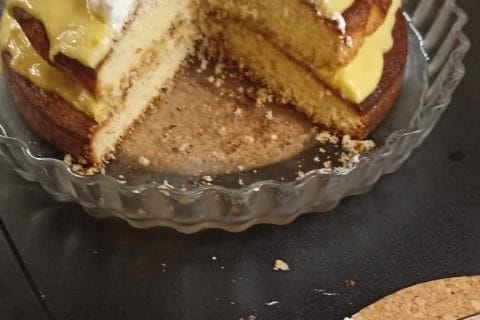 Cliquez pour zoomer ! Gâteau au citron meringué Thermomix par Castor