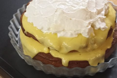 Cliquez pour zoomer ! Gâteau au citron meringué Thermomix par Castor