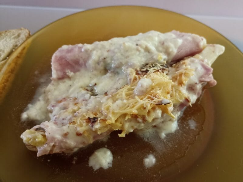 Cliquez pour zoomer ! Gratin d’asperges au jambon Thermomix par Castor