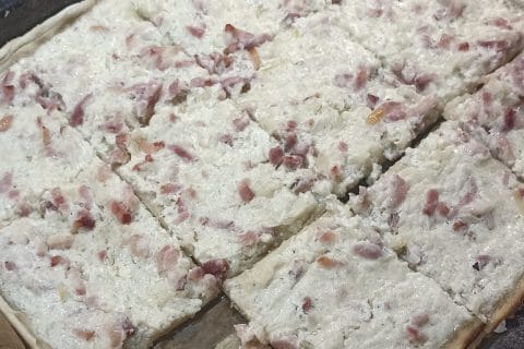 Cliquez pour zoomer ! Flammekueche traditionnelle Thermomix par Castor