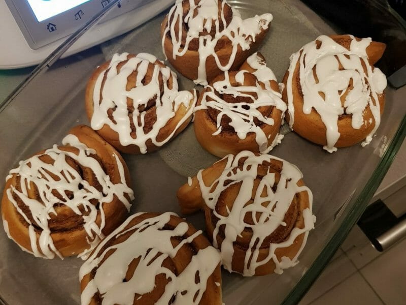 Cliquez pour zoomer ! Cinnamon roll Thermomix par Nanon93