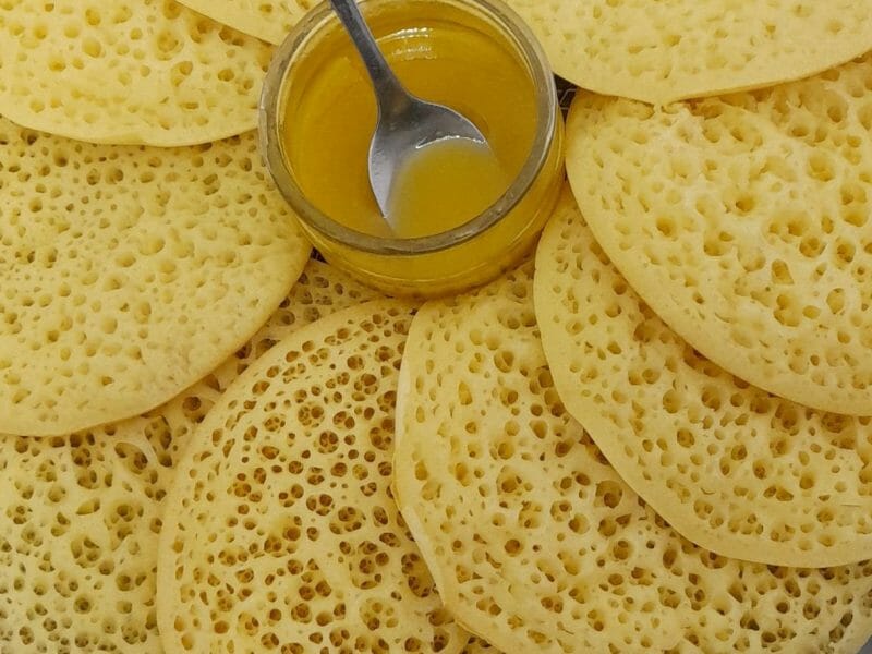 Cliquez pour zoomer ! Baghrir – Crêpes mille trous Thermomix par emily62