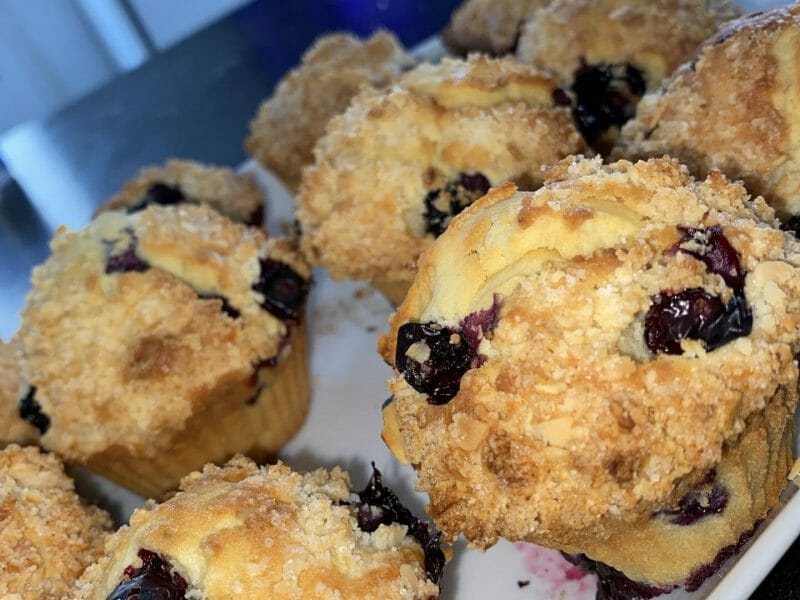 Cliquez pour zoomer ! Muffins aux myrtilles Thermomix par melny78