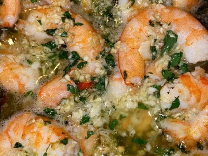 Cliquez pour zoomer ! Crevettes à l’ail Thermomix par melny78