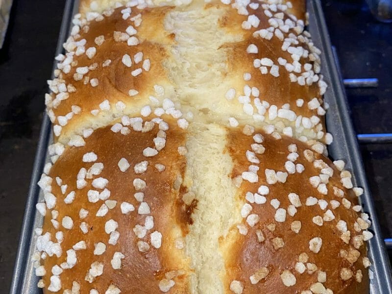 Cliquez pour zoomer ! Brioche sans beurre, sans oeufs Thermomix par melny78