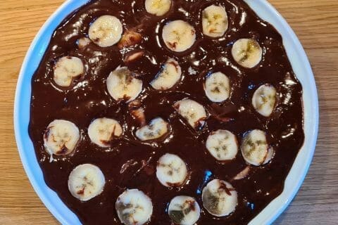Cliquez pour zoomer ! Brownie fondant choco-banane Thermomix par mpl77