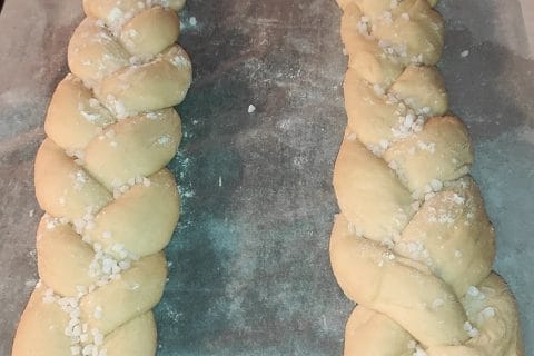 Cliquez pour zoomer ! Brioche tressée à la mie filante Thermomix par sabrina_407
