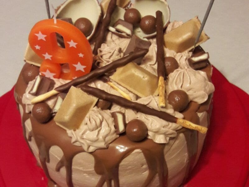 Cliquez pour zoomer ! Layer cake Kinder Bueno Thermomix par jul08