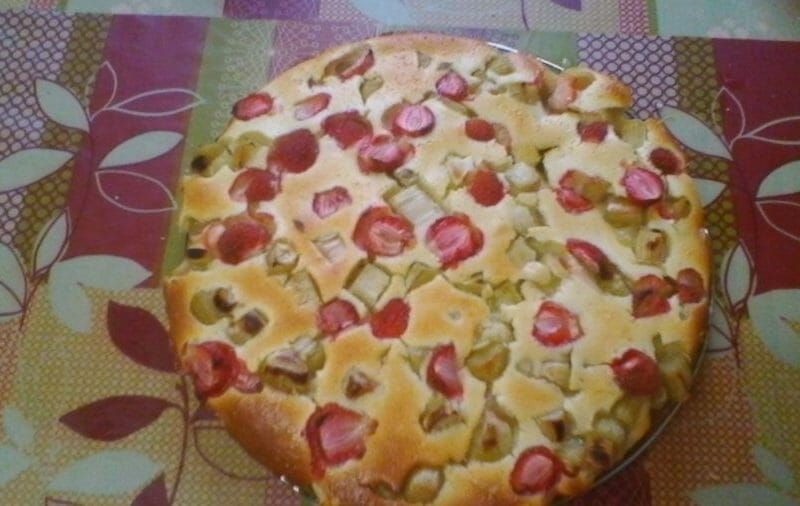 Cliquez pour zoomer ! Tarte à la rhubarbe Thermomix par val0812