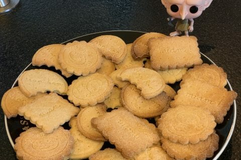 Cliquez pour zoomer ! Sablés sucrés à la vache qui rit Thermomix par paliku