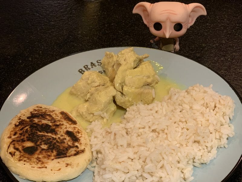 Cliquez pour zoomer ! Blancs de poulet sauce moutarde et curry Thermomix par paliku