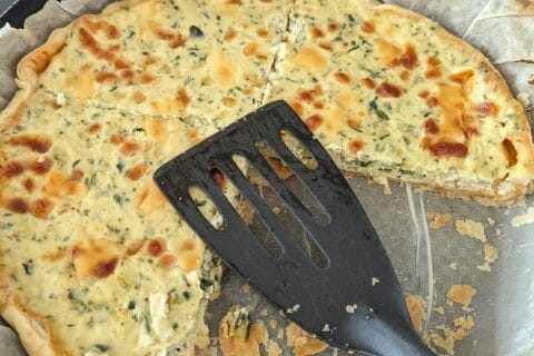 Cliquez pour zoomer ! Quiche saumon et courgettes Thermomix par makarim