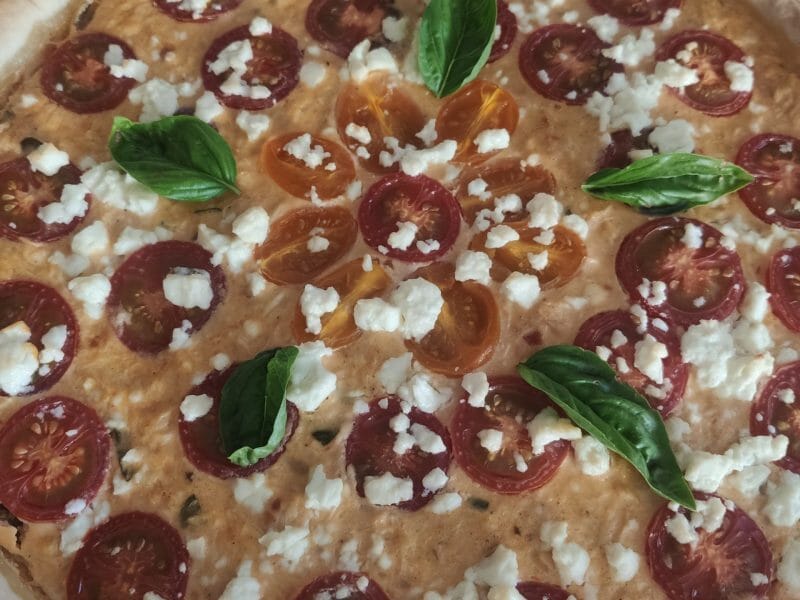 Cliquez pour zoomer ! Quiche poulet et tomates cerises Thermomix par Olivier13390