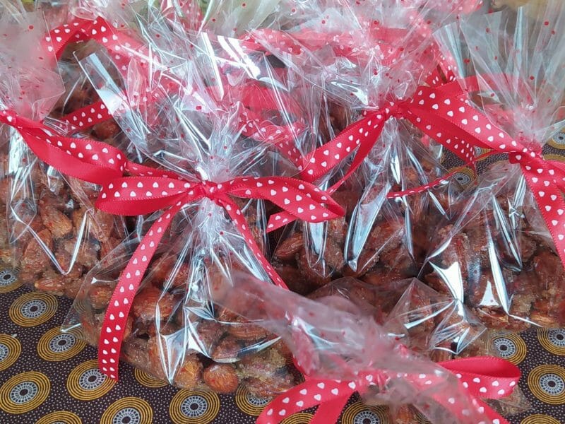 Cliquez pour zoomer ! Amandes grillées à la cannelle et au miel Thermomix par pieca