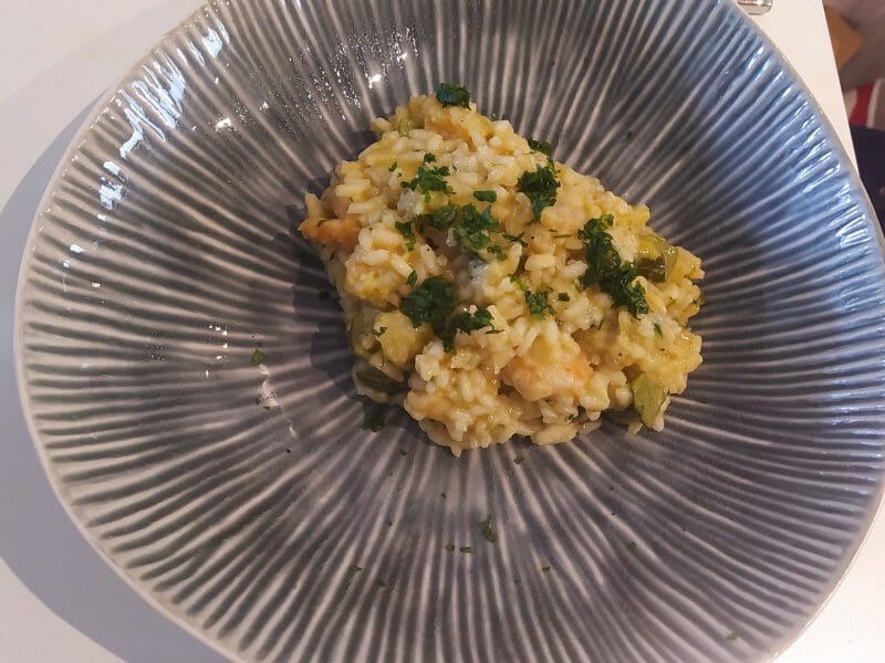 Cliquez pour zoomer ! Risotto courgettes et crevettes Thermomix par pieca