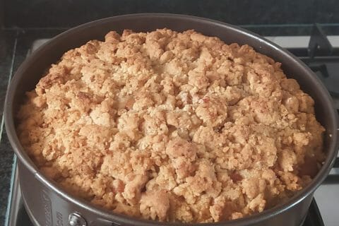 Cliquez pour zoomer ! Crumb cake framboises Thermomix par pieca