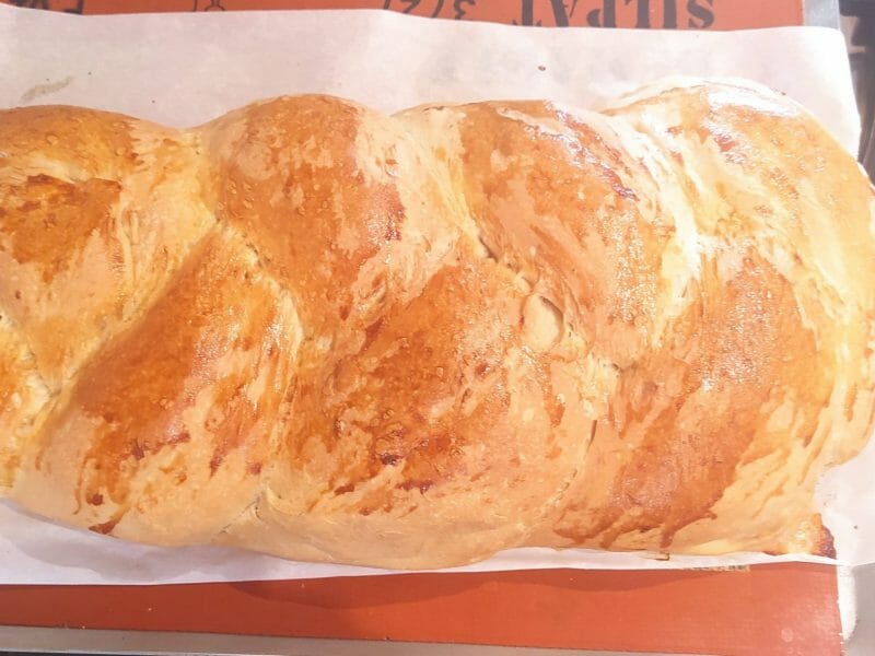 Cliquez pour zoomer ! Brioche salée jambon fromage Thermomix par pieca